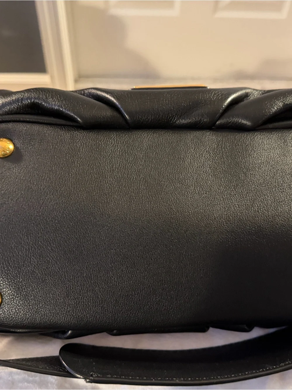 Authentic Marc by Marc Jacobs Black Leather Satchel| includes dust bag